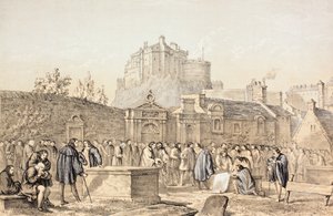 1638年在爱丁堡Greyfriars墓地签署契约，1771年由约翰豪伊（1743-93）出版的“苏格兰人如何根据Howie的第二版，1781年出版” 作者 英语学校