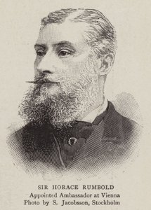 Horace Rumbold爵士（雕刻）。 作者 英语学校