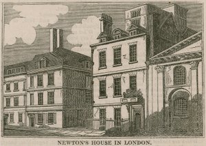 Sir Isaac Newtons House，St Martins Street，莱斯特广场伦敦 作者 英语学校