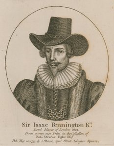 1643年伦敦市长艾萨克·彭宁顿爵士 作者 英语学校