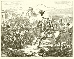 约翰摩尔爵士，1809年在科林纳 作者 英语学校