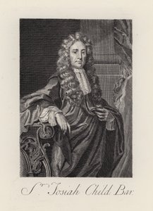 Sir Josiah Child (engraving) 作者 英语学校