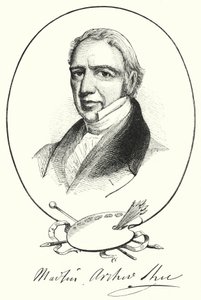 Martin Archer Shee爵士（雕刻）。 作者 英语学校