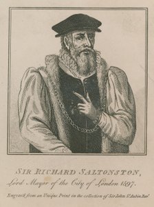 理查德萨尔顿斯顿爵士，1597年伦敦市长 作者 英语学校