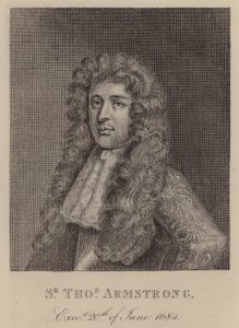 托马斯-阿姆斯特朗爵士，英国军人和政治家（雕刻） 作者 英语学校