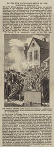 伦敦市长托马斯·奇蒂爵士于1760年奠定了旧黑衣修士桥的落成之石 作者 英语学校