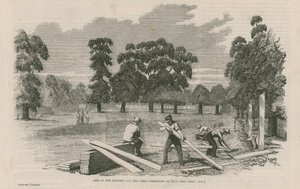 1851年大展的建筑工地 作者 英语学校