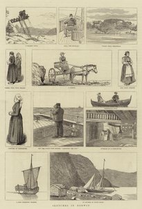 在挪威的草图（雕刻） 作者 英语学校
