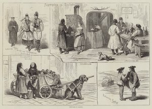 萨克森草图（雕刻） 作者 英语学校