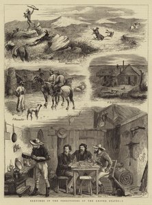 Sketches in the Territories of the United States, I (engraving) 作者 英语学校