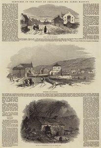 爱尔兰西部的草图（版画） 作者 英语学校