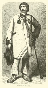 Slavonian peasant (engraving) 作者 英语学校