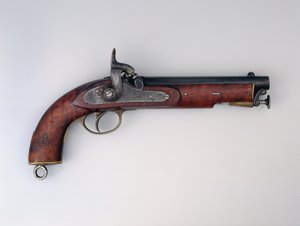 Smoothnore .656 in打击乐手枪，1873年 作者 English School
