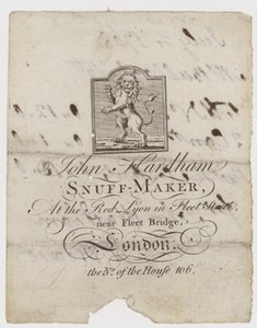 Snuff Maker，John Hardham，交易卡 作者 英语学校