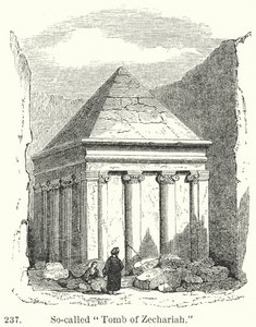 所谓的 "撒迦利亚之墓"（雕刻） 作者 英语学校