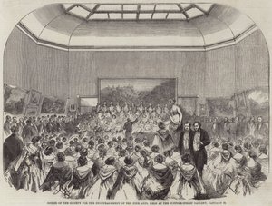 Soiree of the Society for the Encouragement of the Fine Arts, held at the Suffolk-Street Gallery, 26 January (engraving) 作者 英语学校