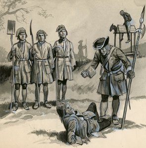 安妮女王统治时期的士兵 作者 英语学校