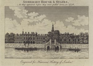 伦敦萨默塞特宫和楼梯，它们在1776年被拆除之前出现 作者 英语学校