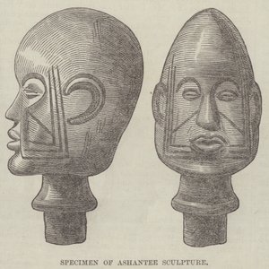 Ashantee 雕塑标本（雕刻） 作者 英语学校