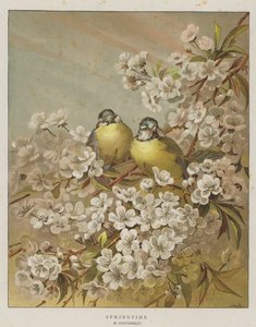 春意盎然 (chromolitho) 作者 英语学校