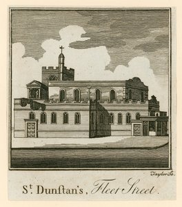 St Dunstans，Fleet Street，London 作者 英语学校