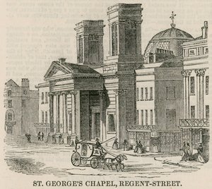 St Georges Chapel，摄政街，伦敦 作者 英语学校