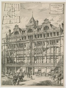 St Georges House，Eastcheap，伦敦 作者 英语学校