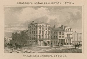 St Jamess Royal Hotel，St Jamess Street，伦敦 作者 英语学校