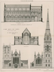 St Mary Abbotts新教堂，肯辛顿 作者 英语学校