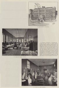 帕丁顿圣玛丽医院（石版画） 作者 英语学校
