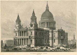 St Pauls大教堂，伦敦 作者 英语学校