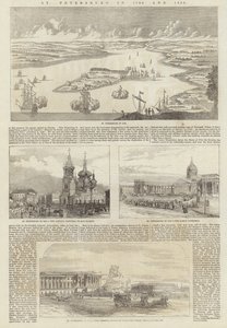 圣彼得堡在1706年和1856年