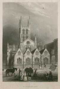 St Saviors教堂，Southwark，萨里 作者 英语学校