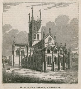 St Saviors教堂，Southwark，萨里 作者 英语学校