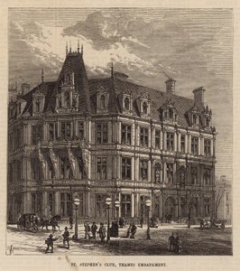 St Stephens Club，Thames Embankment 作者 英语学校