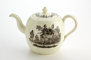 Staffordshire Wedgwood茶壶，c.1775-85（creamware） 作者 英语学校