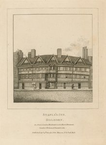 Staples Inn，霍尔本 作者 英语学校