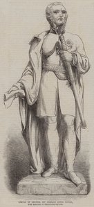Statue of General Sir Charles James Napier, just erected in Trafalgar Square (engraving) 作者 英语学校
