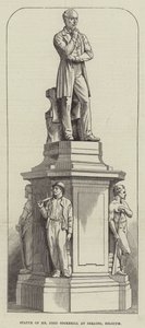 比利时 Seraing 的 John Cockerill 先生雕像（雕刻） 作者 英语学校