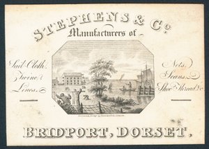 Stephens＆Co，帆布，网，麻绳，线和鞋线，贸易卡制造商 作者 英语学校