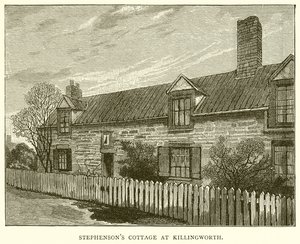 Killingworth的Stephensons Cottage 作者 英语学校