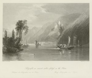 Stolzenfels，莱茵河上的古代强盗堡垒 作者 英语学校