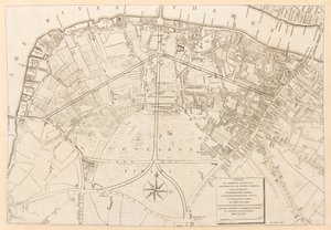 伦敦街道地图，地图 K.Top.27.47 作者 英语学校