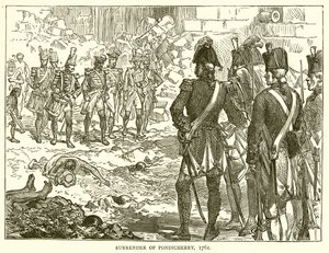1761年，本地治里投降 作者 英语学校