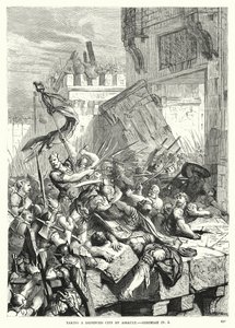 Taking a Defenced City by Assault, Jeremiah IV, 5 (engraving) 作者 英语学校