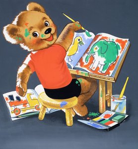 泰迪熊 作者 英语学校