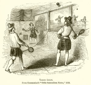 网球场 作者 英语学校