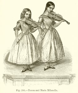 Teresa和Maria Milanollo 作者 英语学校