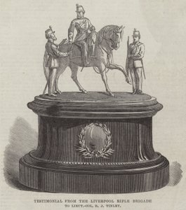 利物浦步枪旅给 R J Tinley 中校的证词（雕刻） 作者 英语学校