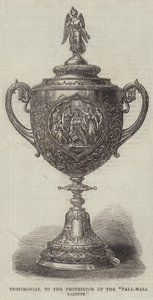 给 "Pall-Mall公报 "业主的证词（雕刻）。 作者 英语学校